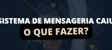 O que fazer se o sistema de mensageria cair?