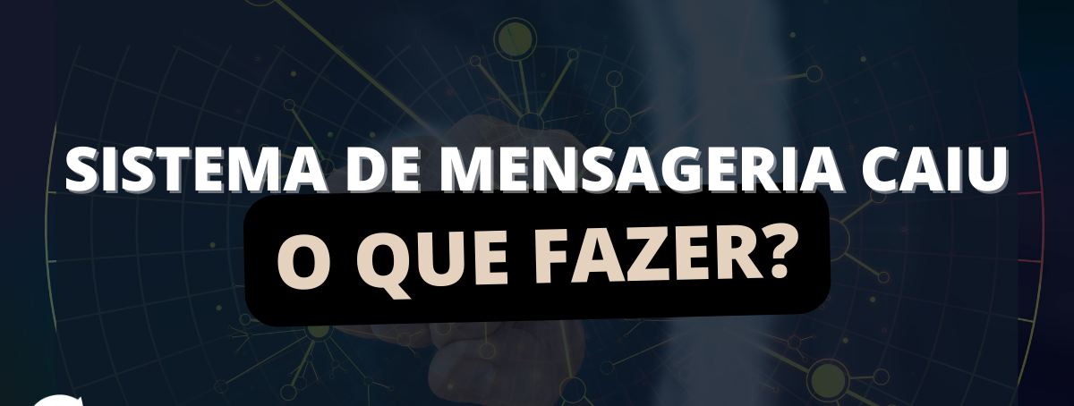 O que fazer se o sistema de mensageria cair?